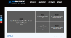Desktop Screenshot of menprovement.com